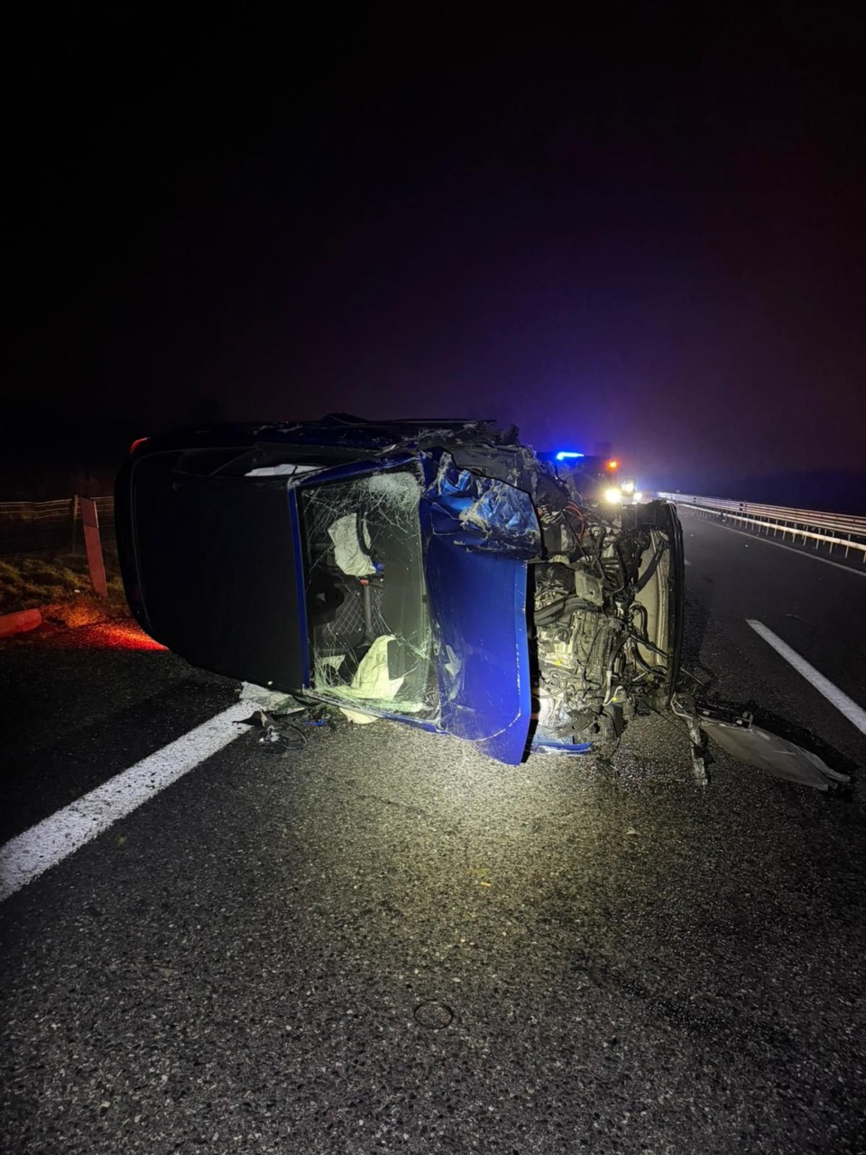 A5 Torino-Aosta: scontro tra due auto, 4 feriti