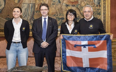 Il presidente del Consiglio regionale Davide Nicco riceve la famiglia Lorenzi e la Fondazione dedicata a Matilde