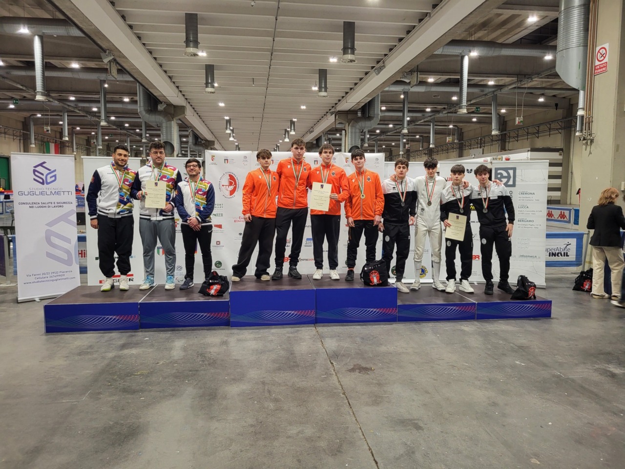 Il Circolo Ramon Fonst sul tetto della B2: il fioretto torinese vola in B1