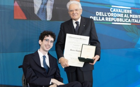 “Non si è arreso alle avversità”: Mauro Glorioso premiato dal Presidente Sergio Mattarella