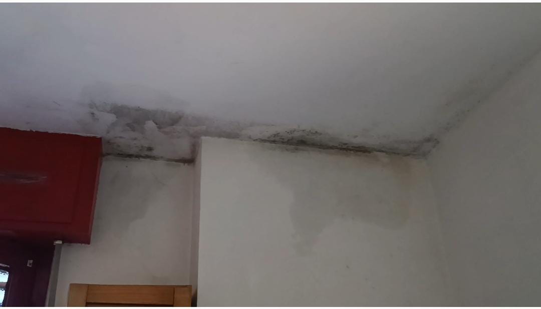 Nichelino, via Amendola: infiltrazioni tra il primo e il secondo piano di un alloggio Atc