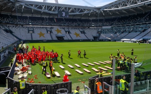 Maxi-emergenza all’Allianz Stadium: simulazione con 500 persone per testare la sicurezza durante le partite