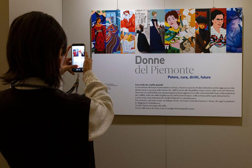 Mostra “Donne del Piemonte. Potere, cura, diritti, futuro” a Palazzo Lascaris