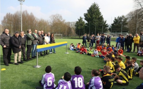 Riqualificato il campo da calcio alla «Colletta»
