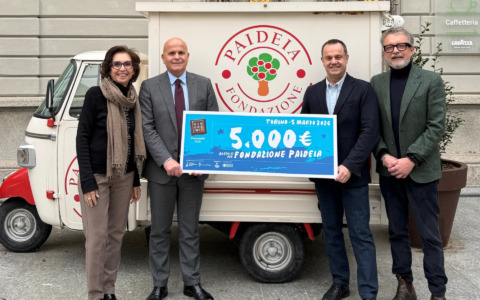 CioccolaTò: consegnato a Fondazione Paideia il ricavato dell’edizione 2026