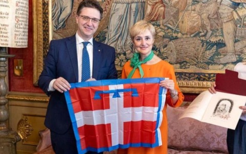 Il presidente Nicco ha incontrato l’artista Simona Rodano