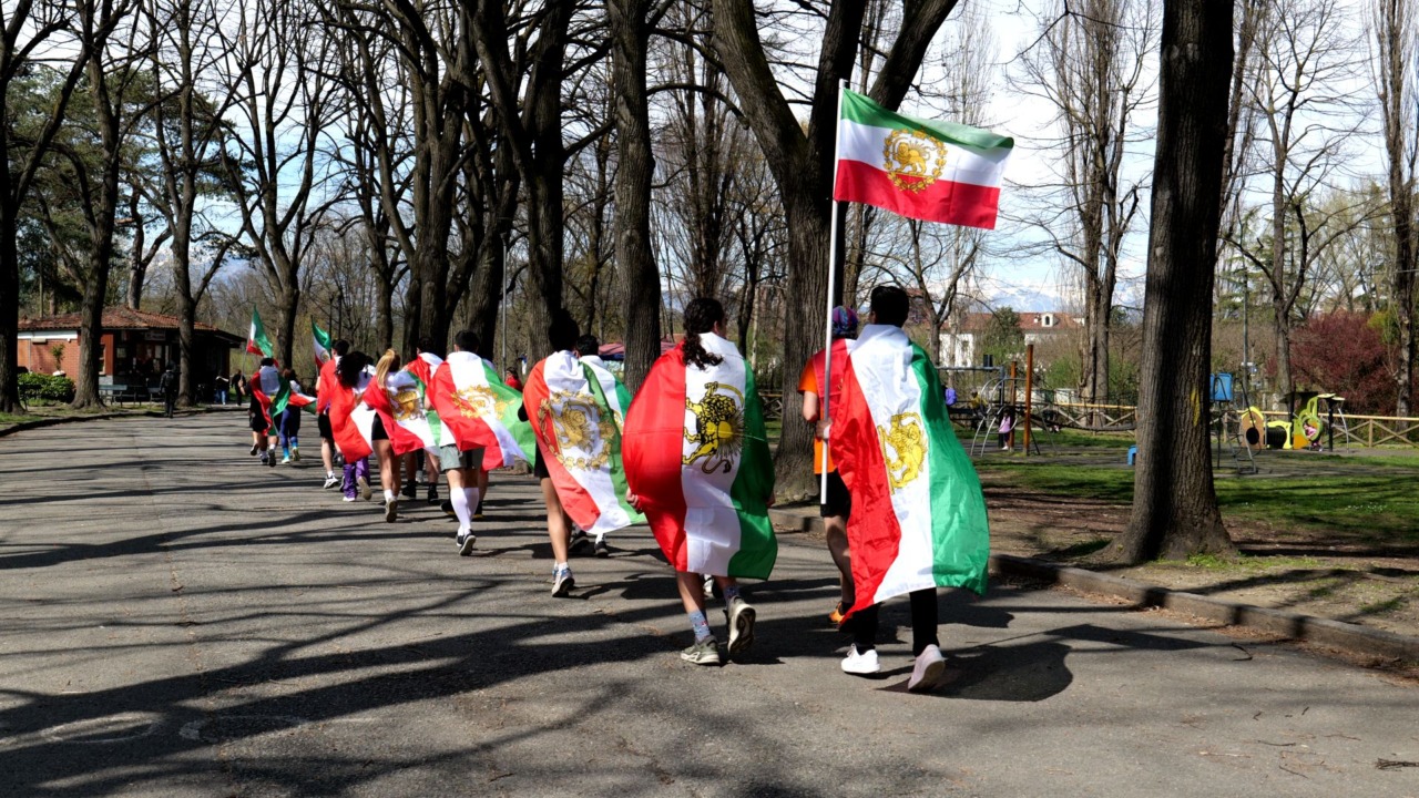 Corsa del popolo iraniano in sostegno dell’Iran nel Parco della Pellerina