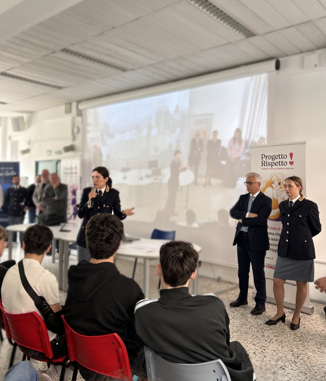 “Progetto Rispetto”: Polizia di Stato e Fondazione Conad Ets nelle scuole contro la violenza di genere