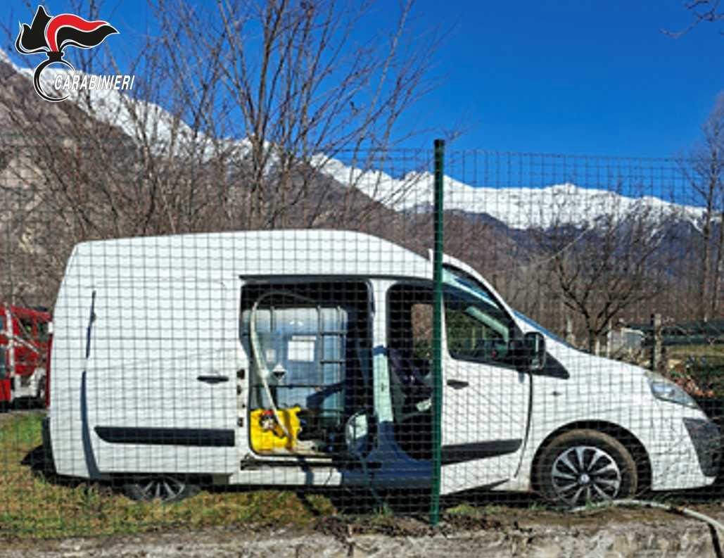 Era un “vampiro” del gasolio: denunciato dai Carabinieri