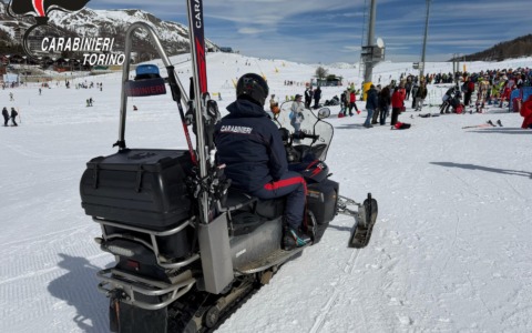 Sestriere, stagione sciistica chiusa: 186 multe e oltre 1.000 controlli