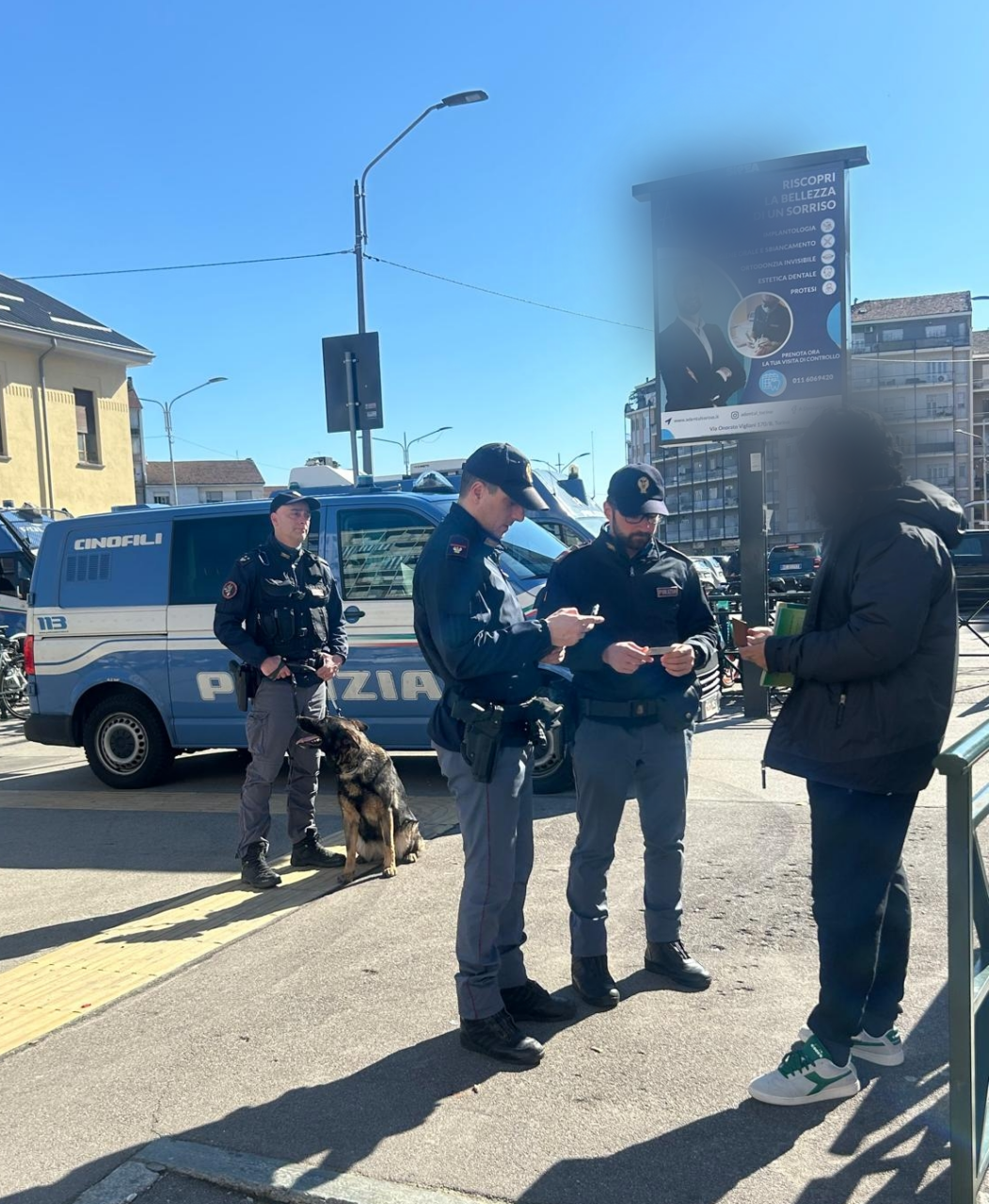 Spaccio in piazza Bengasi: la Polizia arresta tre persone