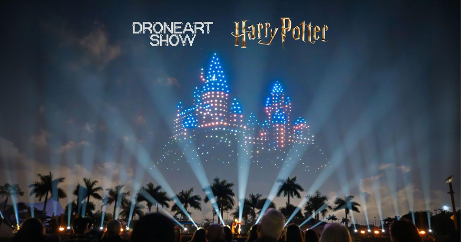 L’IPPODROMO DI VINOVO ospita per la prima volta in Italia “DroneArt Show: Harry Potter