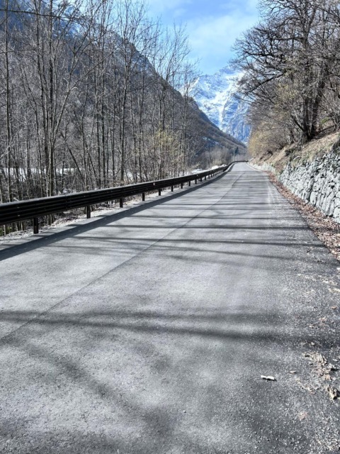 Groscavallo, completati i lavori per l’allargamento della sede stradale della Provinciale 33