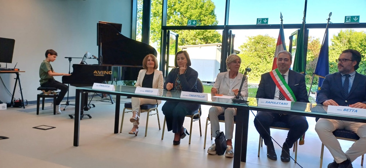 A Trofarello inaugurato il nuovo polo culturale