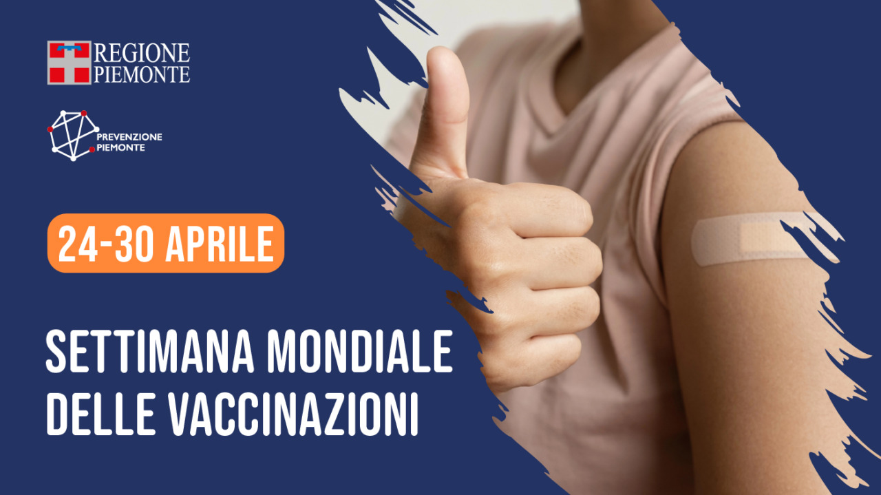 Dal 24 al 30 aprile la Settimana Mondiale delle Vaccinazioni