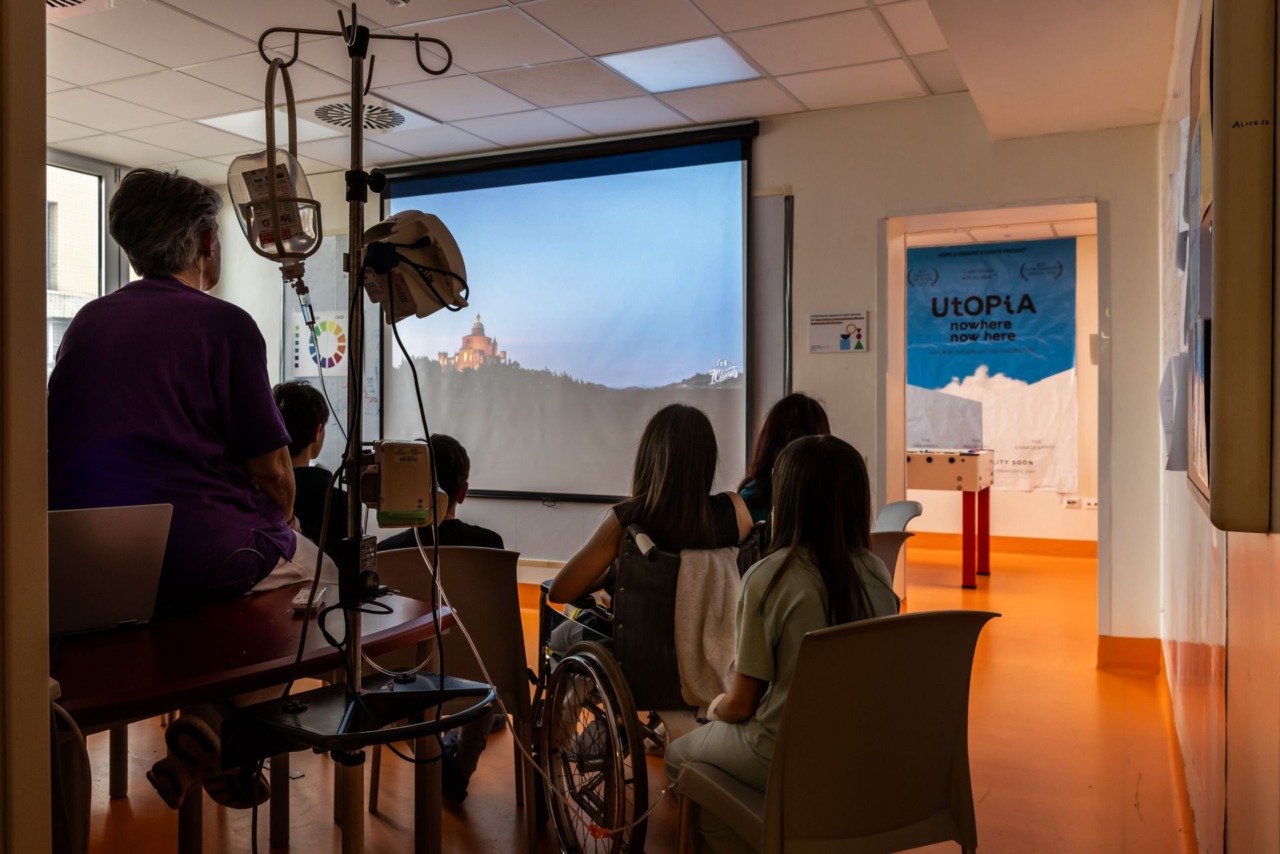 Regina Margherita, il cinema nel reparto di Neuropsichiatria infantile