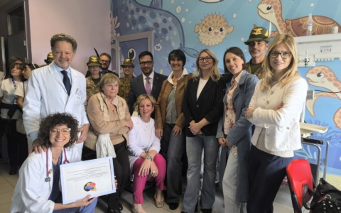 Alpini e associazioni insieme per i bambini: nuovo volto al Dea pediatrico di Rivoli