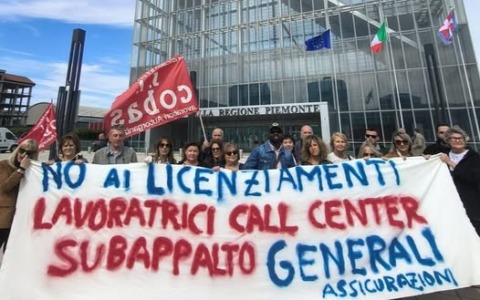 Call center Gap-Generali: ritirati i 20 licenziamenti