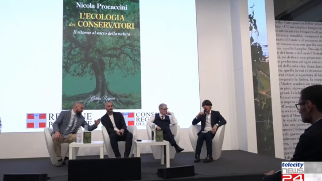 Salone del libro, Procaccini (FdI-ECR) presenta il suo saggio sull’ecologia di destra (criticando Bruxelles)