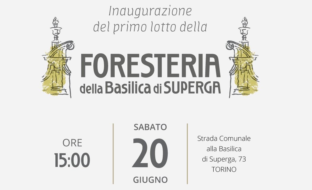 Basilica di Superga, si inaugura il primo lotto della Foresteria