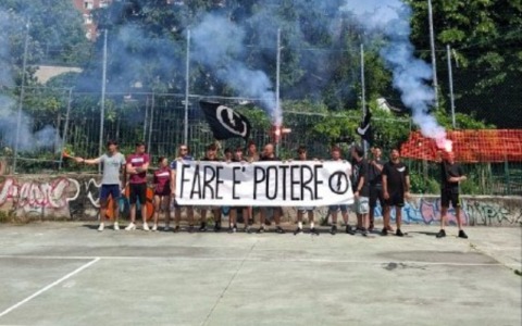 Rigenerazione urbana, l’iniziativa del Blocco Studentesco per il campo da calcio abbandonato