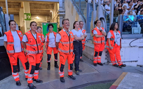 Concerti Allianz Stadium: Anpas Piemonte assiste 300mila spettatori