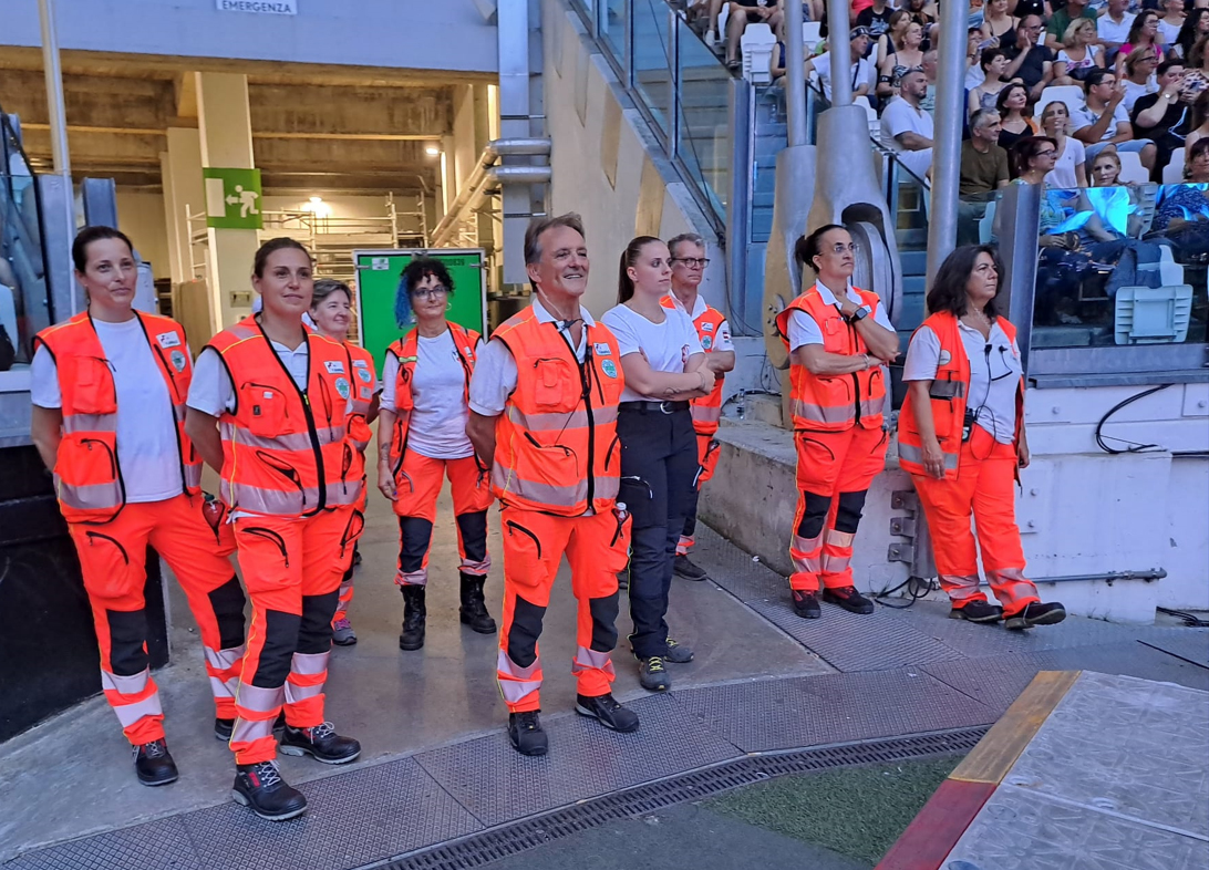 Concerti Allianz Stadium: Anpas Piemonte assiste 300mila spettatori