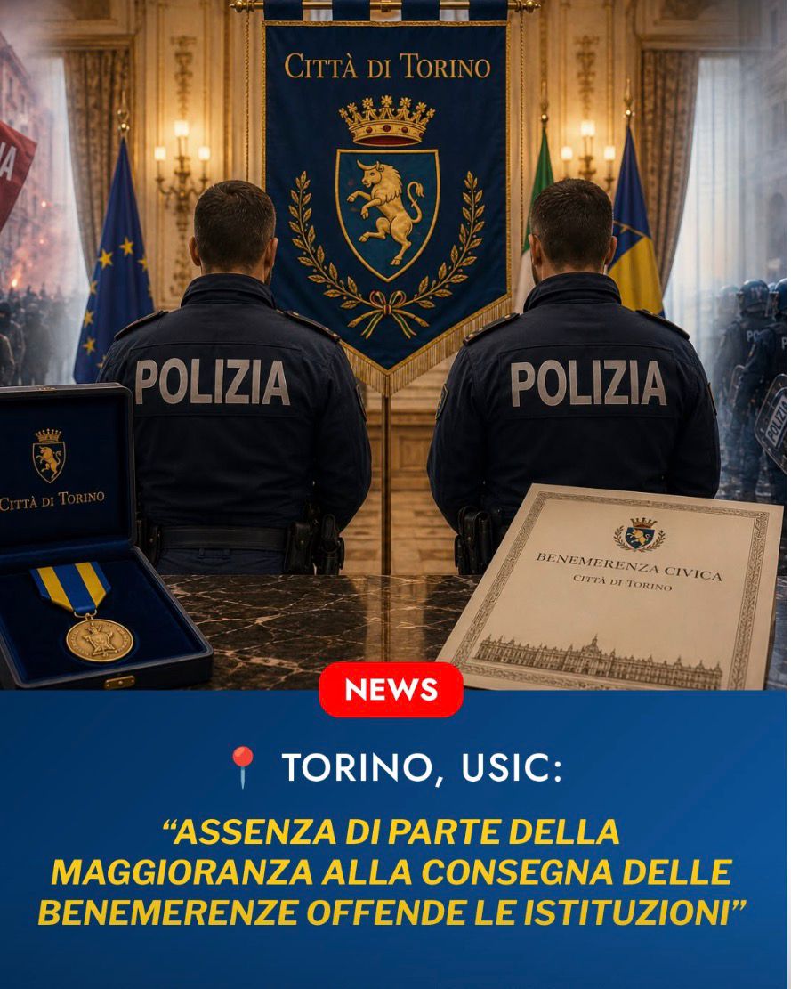 Caso Benemerenze a Torino: USIC Critica l’Assenza della Maggioranza