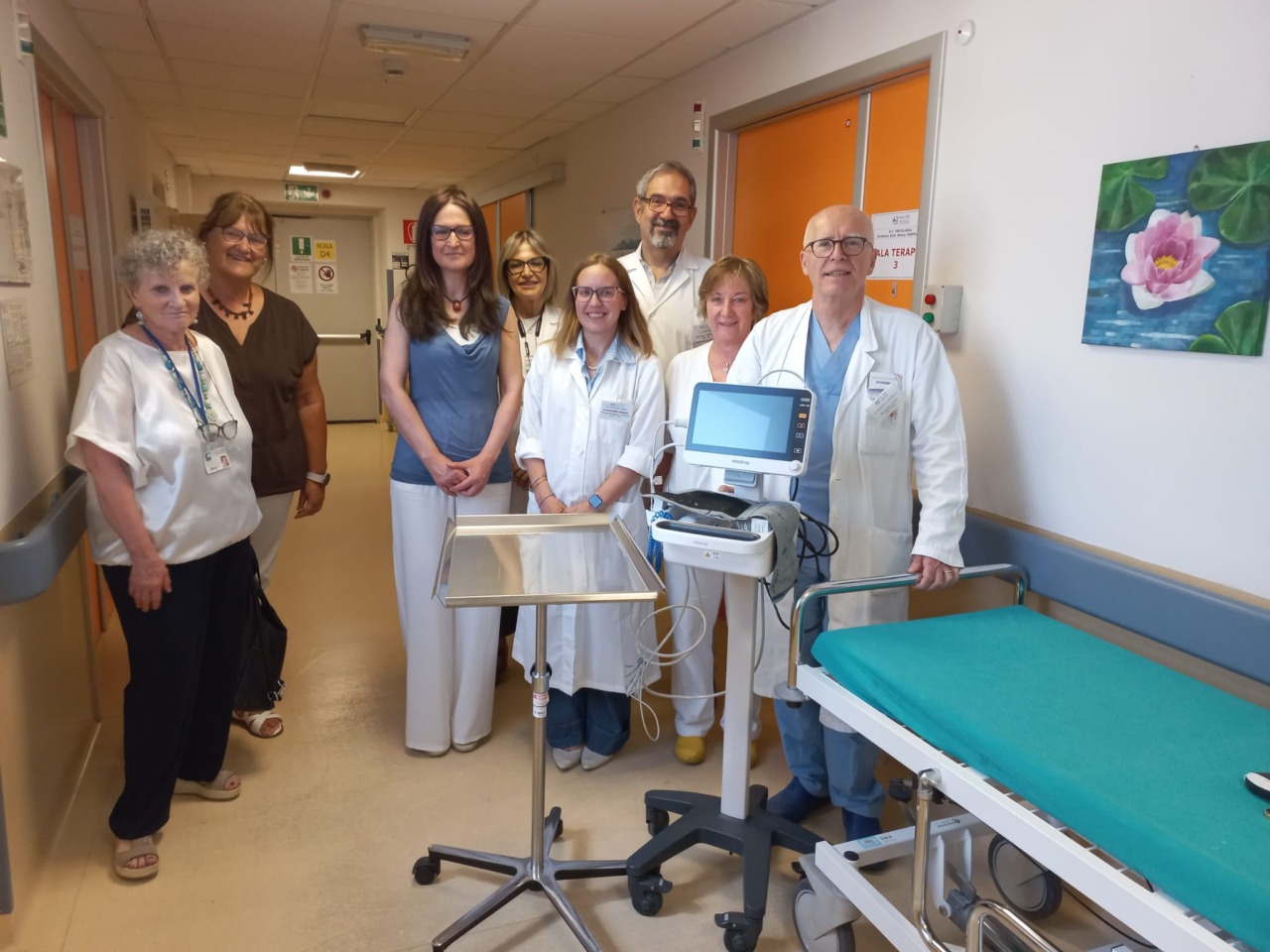 Nuova donazione all’Ospedale Agnelli di Pinerolo dall’associazione ANAPACA