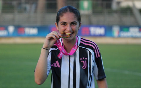 Pozzo con la Juventus esulta per lo scudetto