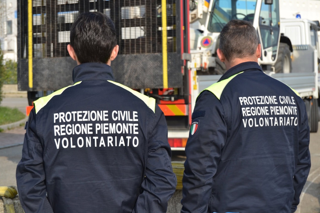 Protezione civile piemontese, il volontariato non si ferma nemmeno a Ferragosto