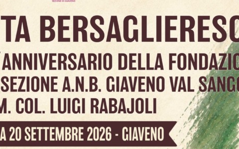 Giaveno, tutto pronto per la “Festa Bersaglieresca”