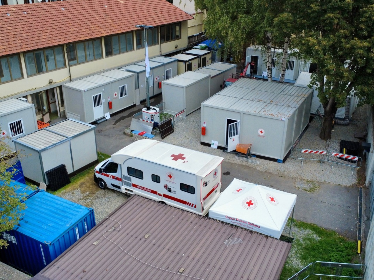 Alta Valle di Susa, l’hub della Croce Rossa a Oulx accoglie oltre 1.400 migranti