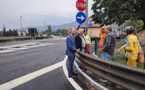 Venaus, completata la nuova rotatoria sulla Strada Provinciale 210